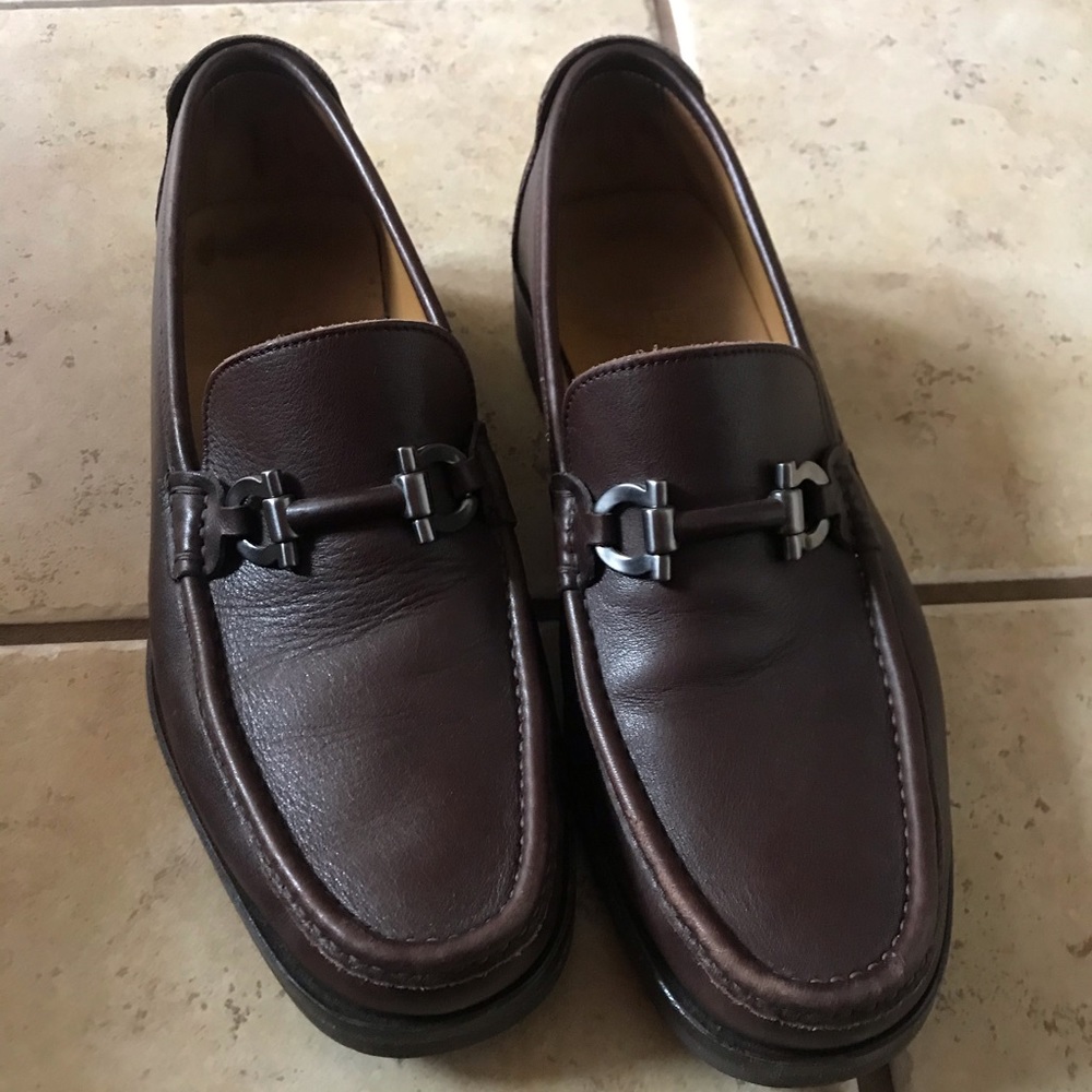 Ferragamo Men’s Leather Moccasin